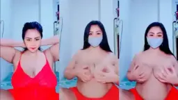 Tante Azza Tobrut Live Remas Toket Desah