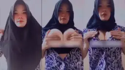 Ukhty Nabilah Hijab Toge Remas Toket